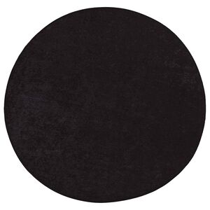 vidaXL Vaskbart teppe &phi;120 cm antrasitt