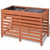 vidaXL Plantekasse 100x50x71 cm Tre