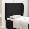 vidaXL Hodegjerde &Oslash;re Svart 80 x 23 x 6 cm stoff