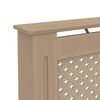 vidaXL Radiatordeksel 152x19x81,5 cm MDF