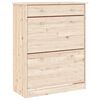 vidaXL Highboard ALTA 77x35x188 cm heltre furu