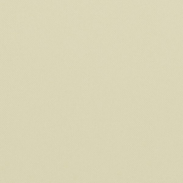 vidaXL Balkongskjerm kremhvit 75x300 cm oxfordstoff