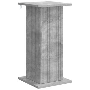 vidaXL Planteholder Betonggr&aring; 30,5 x 30 x 60,5 cm Konstruert tre