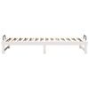 vidaXL Sengestamme Hvit 90 x 210 cm Massiv furu