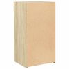 vidaXL Skjenk sonoma eik 50x42,5x93 cm konstruert tre