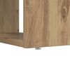 vidaXL Skrivebord Artisan Eik 113 x 54 x 120 cm Konstruert tre