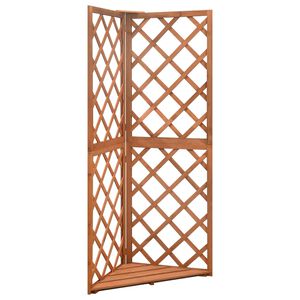 vidaXL Hj&oslash;rneespalier 50x50x145 cm heltre gran