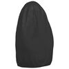 vidaXL Hengende trekk eggeformet stol svart &Oslash; 108x190 cm 420D oxford
