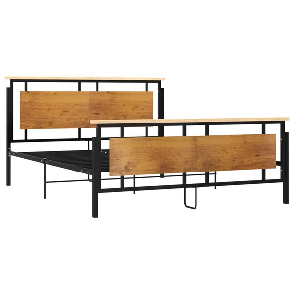 vidaXL Sengeramme metall 160x200 cm