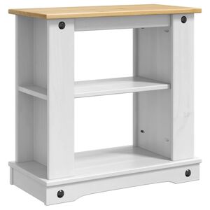 vidaXL Akvarie Stativ CORONA Hvit og Brun 60 x 30 x 60 cm 150 kg