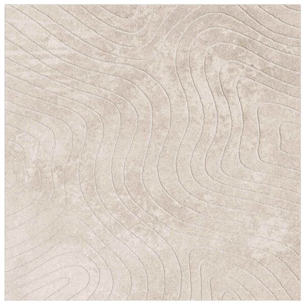 vidaXL Omr&aring;detepper Torget PALMERAS Beige 240 x 240 cm Polyester