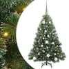 vidaXL Kunstig juletre med 150 LED med stativ gr&oslash;nn 120 cm PE og PVC