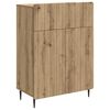 vidaXL Serviesskap Artisan eik 66 x 34,5 x 92 cm Konstruert tre