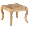 vidaXL Endebord 45x45x40 cm heltre mango