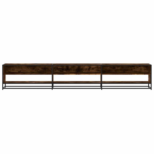 vidaXL TV-benk r&oslash;kt eik 270x40x46 cm konstruert tre