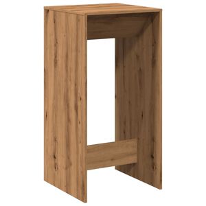 vidaXL Barbord artisan eik 51x50x103,5 cm konstruert tre