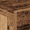 vidaXL Flytende nattbord 2 stk gammelt tre 40x32x15 cm konstruert tre