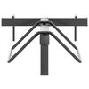 vidaXL Veggmontert sadelstativ svart jern
