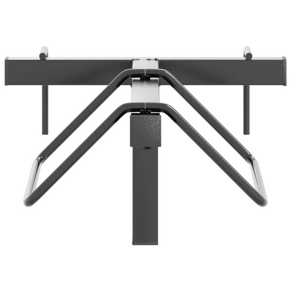 vidaXL Veggmontert sadelstativ svart jern