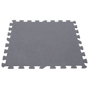 Intex Sammenl&aring;sende polstret gulvbeskytter 8 stk 50x50x0,5 cm 1,9 m&sup2;
