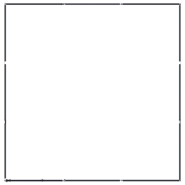 vidaXL Utend&oslash;rs hundeg&aring;rd st&aring;l 8,29 m&sup2;