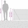 vidaXL Gjerdep&aring;le s&oslash;lv 10 x 1 m (13 mm mesh) St&aring;l