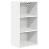 vidaXL Hengende skap Hvit 40 x 29,5 x 80 cm Konstruert tre