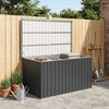 vidaXL Oppbevaringskasse 171x99x93 cm antrasitt