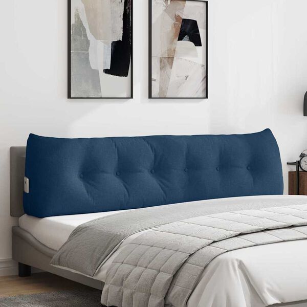 vidaXL Bakputen Blå 180 x 24 x 50 cm stoff