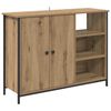 vidaXL Serviesskap Artisan Eik 100 x 33 x 75 cm Konstruert tre