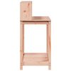 vidaXL Pottebord med hyller 108x50x109,5 cm heltre furu