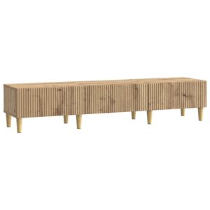 vidaXL TV-skap med skuff Artisan eik 147 x 34,5 x 30 cm Konstruert tre