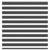 vidaXL Sebragardin svart 145x150 cm stoff bredde 140,9 cm polyester