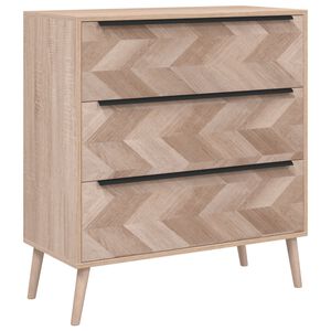 Finori Kommode Lusk 03A sonoma eik 80x38,5x87 cm
