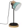vidaXL Skrivebordslampe 25 W denimbl&aring; 17x17x50 cm E27