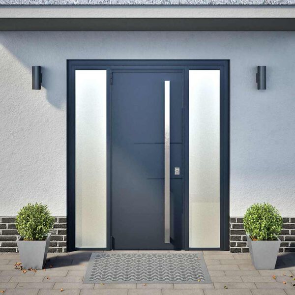 vidaXL Plantekasser 2 stk 30x30x30 cm galvanisert stål