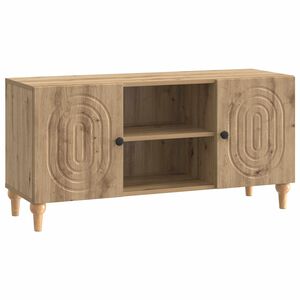 vidaXL TV-skap Artisan eik 102 x 34,5 x 50 cm Konstruert tre