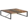 vidaXL Salongbord 140x140x40 cm gjenvunnet heltre