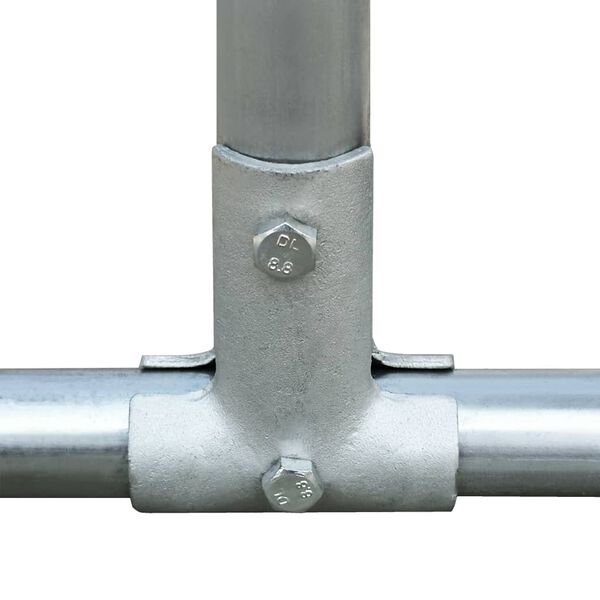 vidaXL Utend&oslash;rs h&oslash;nsehus galvanisert st&aring;l 2x2x1,92 m