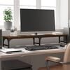 vidaXL Skjermstativ brun eik 105x23x15,5 cm konstruert tre