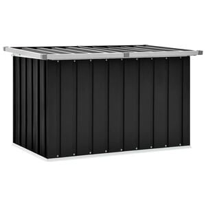 vidaXL Oppbevaringskasse 109x67x65 cm antrasitt