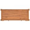 vidaXL TV-benk 100x40x45 cm teak