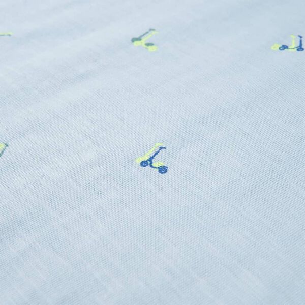 T-skjorte for barn lyseblå 116