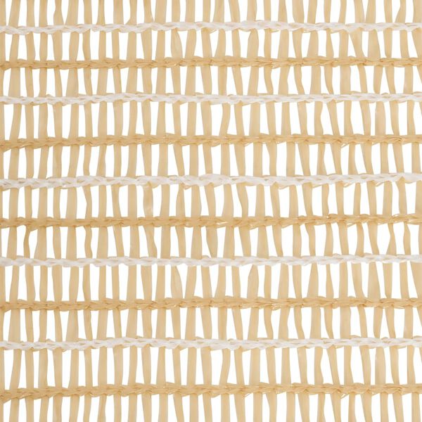 vidaXL Skjermnett beige 1x10 m HDPE 75 g/m²
