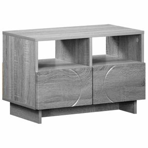 vidaXL TV-benk 60 x 34.5 x 40 cm Gr&aring; Sonoma Konstruert tre
