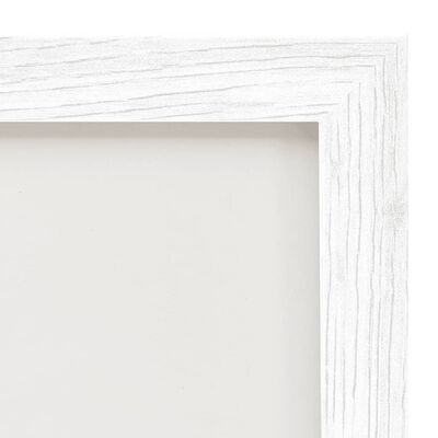 vidaXL Tofoldig fotorammekollasj hvit 2x(21x29,7 cm)