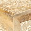 vidaXL Håndmalt nattbord 40x30x60 cm heltre mango