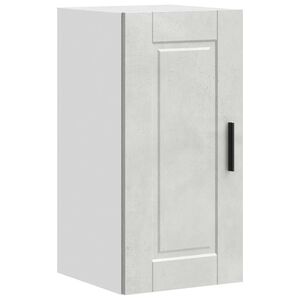 vidaXL Kj&oslash;kken veggskap Porto betonggr&aring; konstruert tre