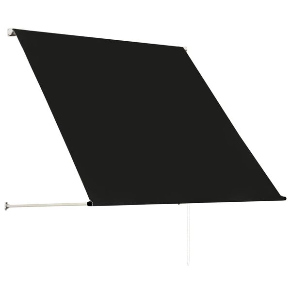 vidaXL Uttrekkbar markise 100x150 cm antrasitt
