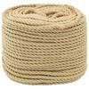 vidaXL Universaltau i polypropylen 6 mm 100 m Naturlig PP